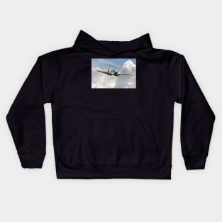 Spitfire Portrait of a Hero Kids Hoodie